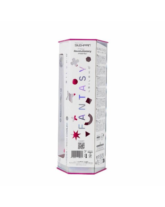 Фалоімітатор SilexD Fantasy Liquid Silicone Dreamy 7in Pink