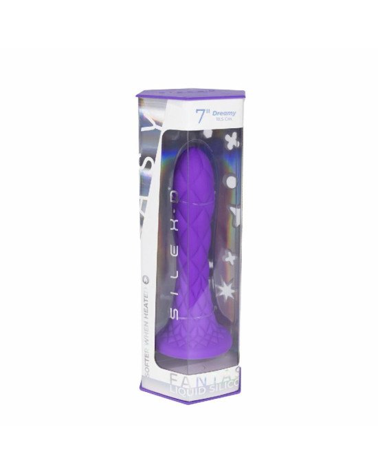 Фалоімітатор SilexD Fantasy Liquid Silicone Dreamy 7in Purple Фалоімітатор SilexD Fantasy Liquid Silicone Dreamy 7in Purple
