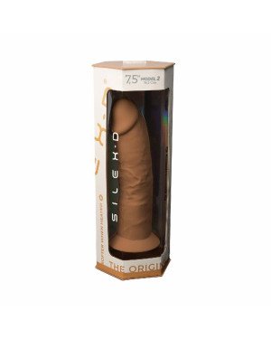 Фалоімітатор SilexD Henry Caramel (MODEL 2 size 7.5in), двошаровий, силікон + Silexpan, діаметр 4,8 см Фалоімітатор SilexD Henry Caramel (MODEL 2 size 7.5in), двошаровий, силікон + Silexpan, діаметр 4,8 см