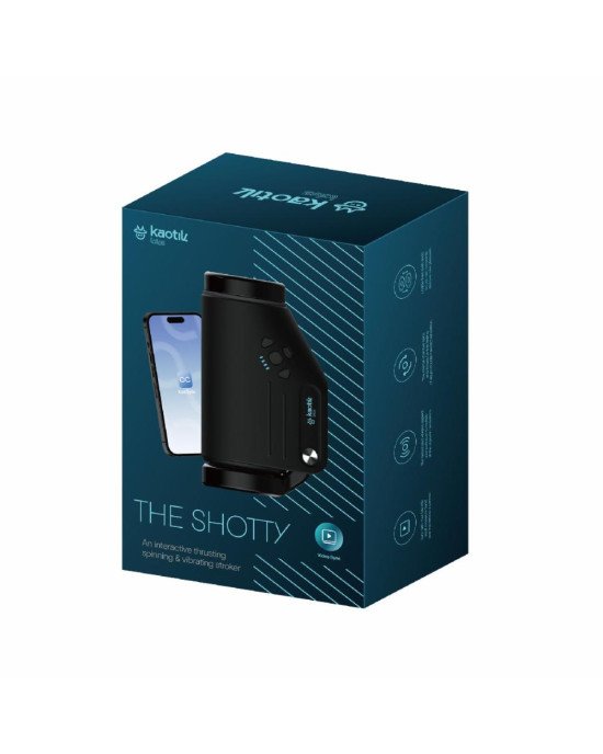 Смарт-мастурбатор Kaotik Labs The Shotty, режим edging, вібрація, обертання та імітація фрикцій Смарт-мастурбатор Kaotik Labs The Shotty, режим edging, вібрація, обертання та імітація фрикцій