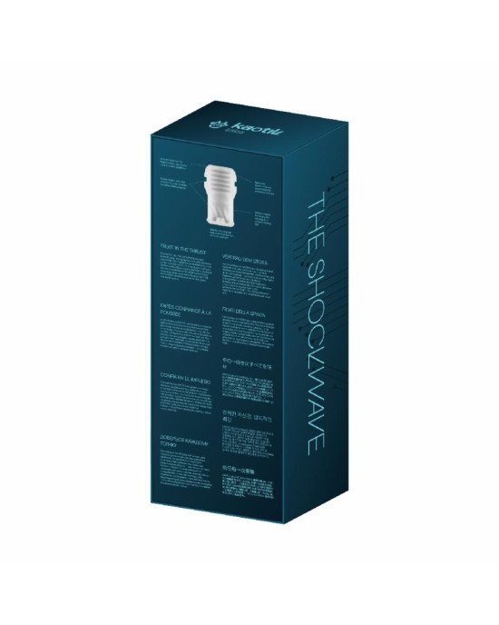 Смарт-мастурбатор Kaotik Labs The Shockwave, режим edging, імітація фрикцій Смарт-мастурбатор Kaotik Labs The Shockwave, режим edging, імітація фрикцій