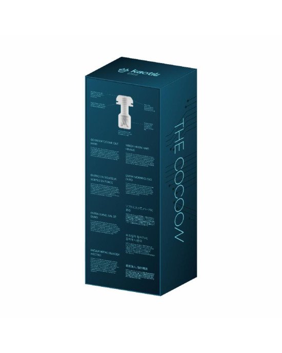 Смарт-мастурбатор Kaotik Labs The Cocoon, режим edging, пульсації, підігрів до 42 °C Смарт-мастурбатор Kaotik Labs The Cocoon, режим edging, пульсації, підігрів до 42 °C