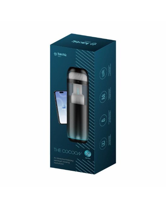 Смарт-мастурбатор Kaotik Labs The Cocoon, режим edging, пульсації, підігрів до 42 °C Смарт-мастурбатор Kaotik Labs The Cocoon, режим edging, пульсації, підігрів до 42 °C