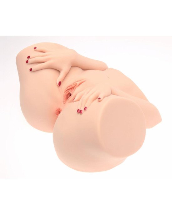 Мастурбатор-півторс Naked Factory BARBIE, вагіна + анус, 2 канали, дуже реалістичний, наскрізний Мастурбатор-півторс Naked Factory BARBIE, вагіна + анус, 2 канали, дуже реалістичний, наскрізний