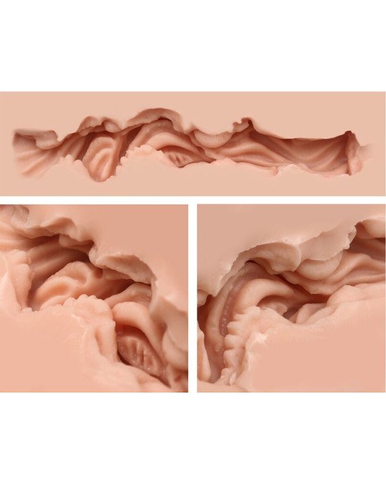 Мастурбатор-вагіна Naked Factory Cup Sleeve V–1, наскрізний Мастурбатор-вагіна Naked Factory Cup Sleeve V–1, наскрізний