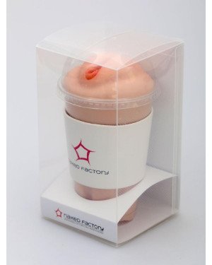 Мастурбатор-вагіна Naked Factory Cup Sleeve V–1, наскрізний Мастурбатор-вагіна Naked Factory Cup Sleeve V–1, наскрізний