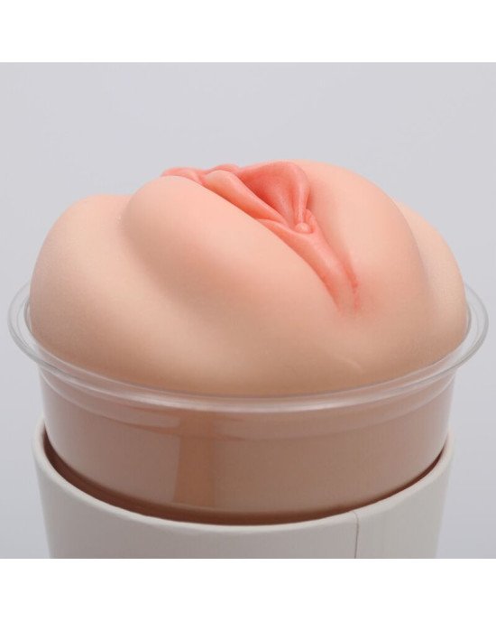 Мастурбатор-вагіна Naked Factory Cup Sleeve V–2, наскрізний Мастурбатор-вагіна Naked Factory Cup Sleeve V–2, наскрізний