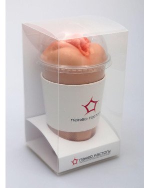 Мастурбатор-вагіна Naked Factory Cup Sleeve V–3, наскрізний Мастурбатор-вагіна Naked Factory Cup Sleeve V–3, наскрізний
