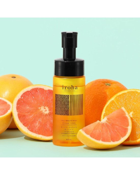 Піна для інтимного догляду Iroha Intimate Wash Foam Type Sweet Citrus 150 мл Піна для інтимного догляду Iroha Intimate Wash Foam Type Sweet Citrus 150 мл
