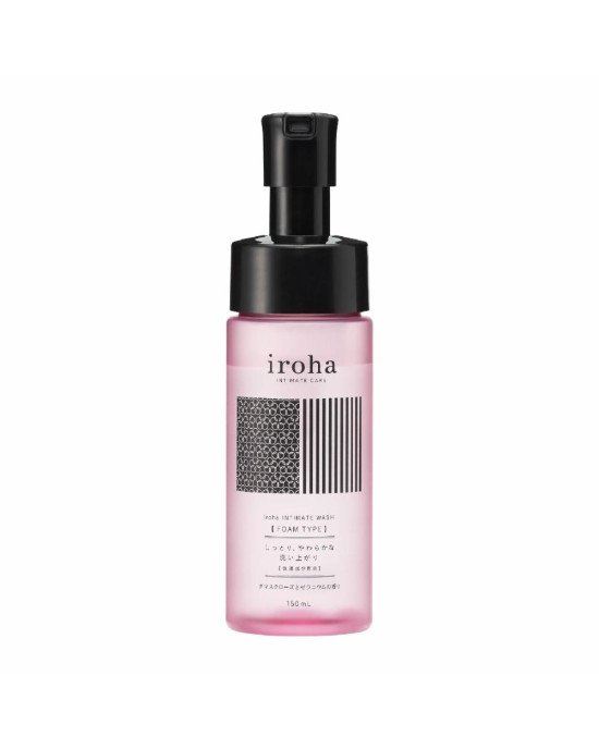 Піна для інтимного догляду Iroha Intimate Wash Foam Type Damask Rose and Geranium 150 мл Піна для інтимного догляду Iroha Intimate Wash Foam Type Damask Rose and Geranium 150 мл