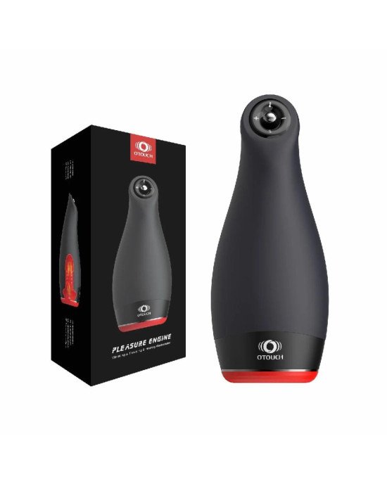 Мастурбатор Otouch Pleasure Engine, 7 режимів вібрації, 5 режимів пульсації, підігрів, джойстик Мастурбатор Otouch Pleasure Engine, 7 режимів вібрації, 5 режимів пульсації, підігрів, джойстик