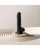 Фалоімітатор з вібрацією і ротацією Strap-On-Me Rotating & Vibrating Realistic Dildo - L - Black Фалоімітатор з вібрацією і ротацією Strap-On-Me Rotating & Vibrating Realistic Dildo - L - Black