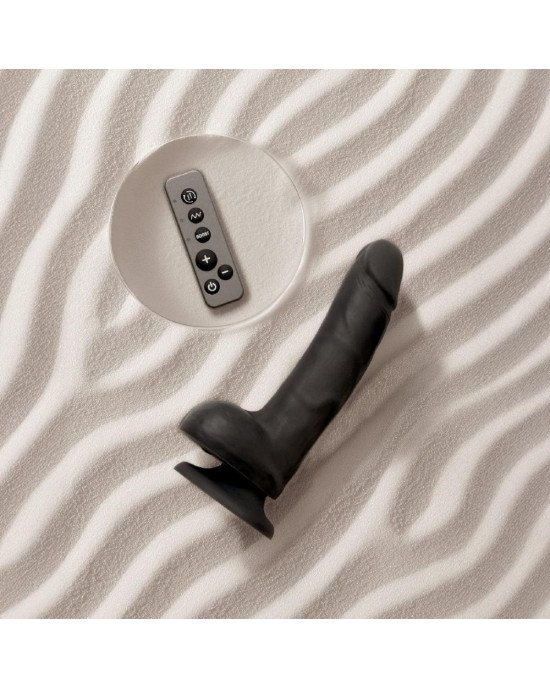 Фалоімітатор з вібрацією і ротацією Strap-On-Me Rotating & Vibrating Realistic Dildo - L - Black Фалоімітатор з вібрацією і ротацією Strap-On-Me Rotating & Vibrating Realistic Dildo - L - Black
