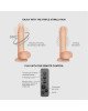 Фалоімітатор з вібрацією і ротацією Strap-On-Me Rotating & Vibrating Realistic Dildo - L - Vanilla Фалоімітатор з вібрацією і ротацією Strap-On-Me Rotating & Vibrating Realistic Dildo - L - Vanilla