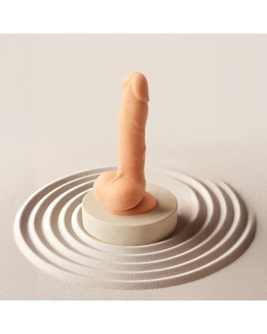 Фалоімітатор з вібрацією і ротацією Strap-On-Me Rotating & Vibrating Realistic Dildo - L - Vanilla Фалоімітатор з вібрацією і ротацією Strap-On-Me Rotating & Vibrating Realistic Dildo - L - Vanilla