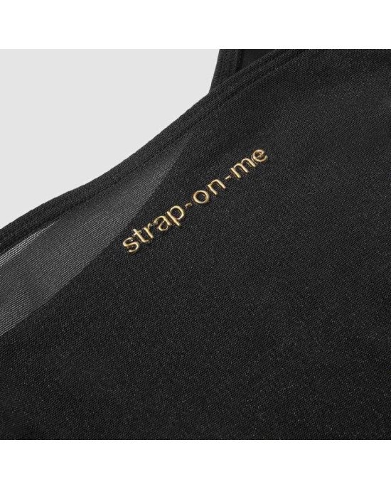 Боді з фіксацією ділдо Strap-On-Me Harness Body Signature - L - Black