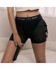 Шорти з фіксацією ділдо Strap-On-Me Harness Lingerie Halo - L - Black Шорти з фіксацією ділдо Strap-On-Me Harness Lingerie Halo - L - Black