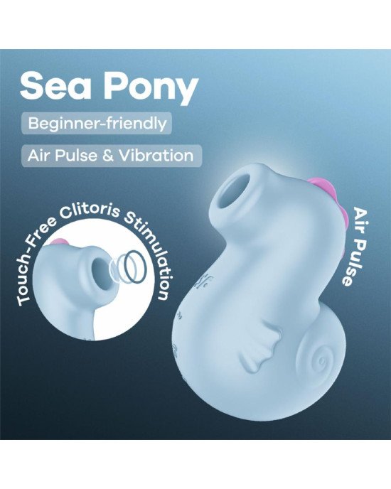 Вакуумний кліторальний стимулятор Satisfyer Sea Pony
