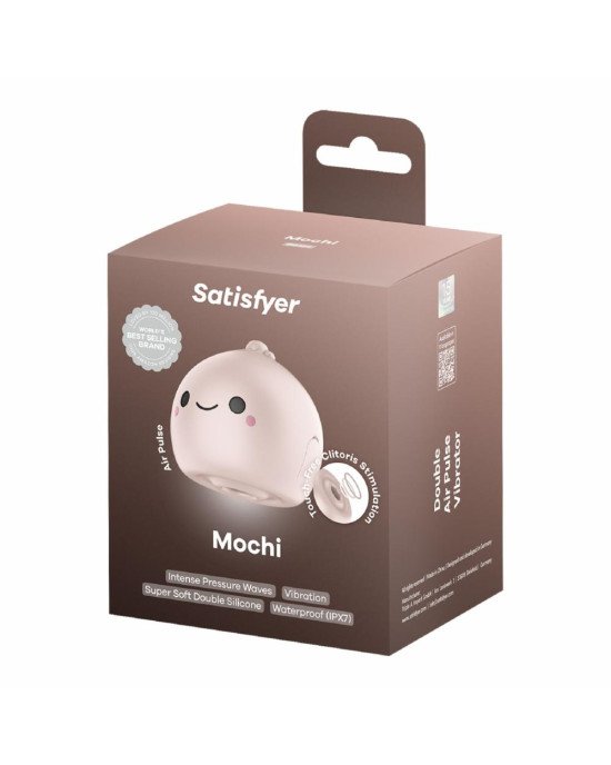 Вакуумний кліторальний стимулятор Satisfyer Mochi Beige