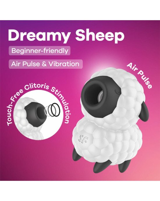 Вакуумний кліторальний стимулятор Satisfyer Dreamy Sheep Вакуумний кліторальний стимулятор Satisfyer Dreamy Sheep