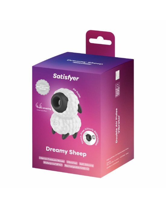 Вакуумний кліторальний стимулятор Satisfyer Dreamy Sheep Вакуумний кліторальний стимулятор Satisfyer Dreamy Sheep