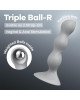 Анальний стимулятор-намистини Satisfyer Triple Ball-R Grey Анальний стимулятор-намистини Satisfyer Triple Ball-R Grey