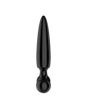 Тристоронній скляний дилдо Satisfyer Triple Crystal 1 Black Тристоронній скляний дилдо Satisfyer Triple Crystal 1 Black