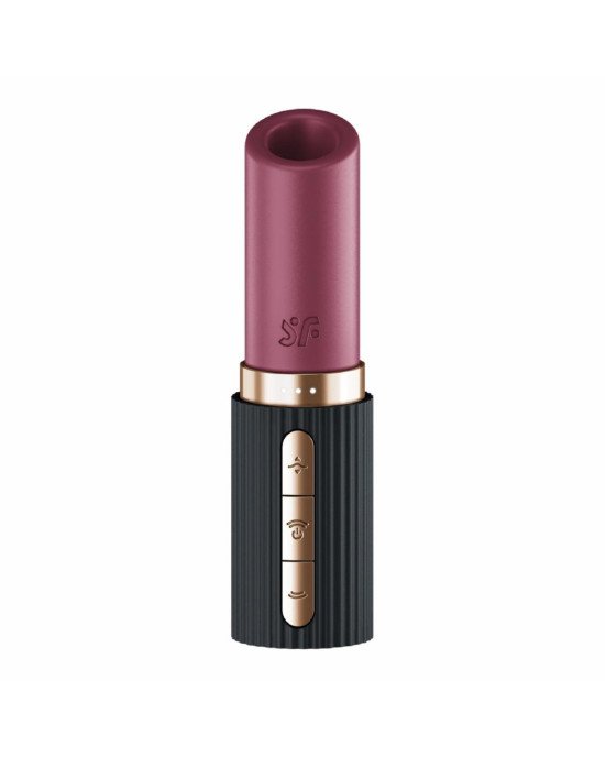 Вакуумний стимулятор Satisfyer Deep Kiss, магнітна технологія 3D Air Pulse, 30 режимів, кришечка Вакуумний стимулятор Satisfyer Deep Kiss, магнітна технологія 3D Air Pulse, 30 режимів, кришечка