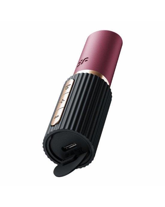 Вакуумний стимулятор Satisfyer Deep Kiss, магнітна технологія 3D Air Pulse, 30 режимів, кришечка Вакуумний стимулятор Satisfyer Deep Kiss, магнітна технологія 3D Air Pulse, 30 режимів, кришечка