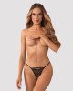 Набір трусиків з доступом Obsessive Bianca 2-pack crotchless thong L/XL Набір трусиків з доступом Obsessive Bianca 2-pack crotchless thong L/XL