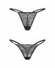 Набір трусиків Obsessive Clara 2-pack thong S/M Набір трусиків Obsessive Clara 2-pack thong S/M
