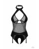 Боді Obsessive Dominna crotchless teddy S/M Боді Obsessive Dominna crotchless teddy S/M