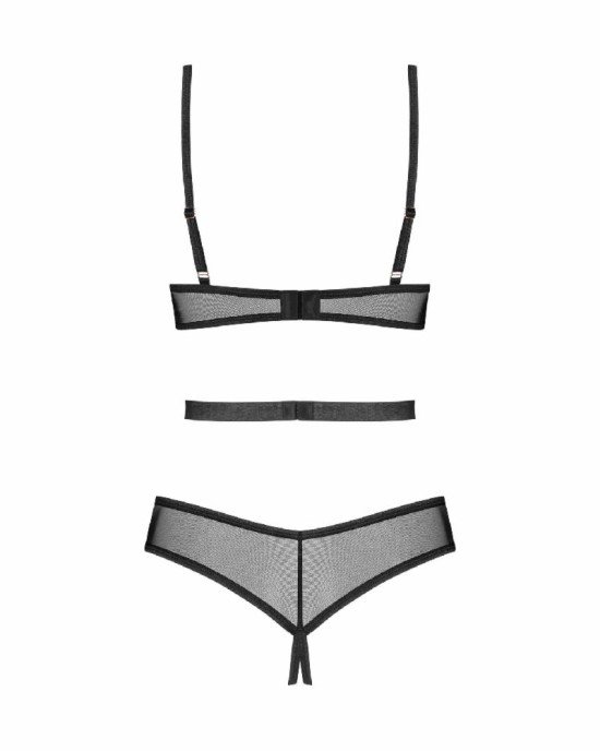 Боді Obsessive Euridia crotchless teddy XS/S Боді Obsessive Euridia crotchless teddy XS/S
