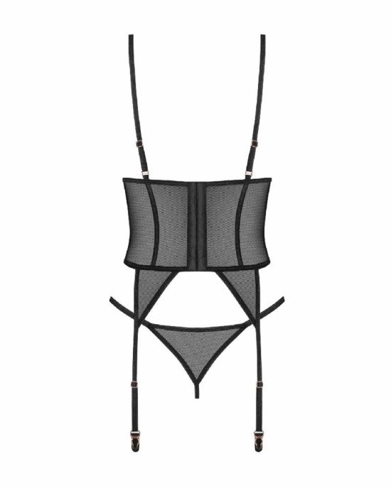 Корсет Obsessive Euridia corset & tanga XS/S Корсет Obsessive Euridia corset & tanga XS/S