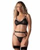 Комплект Obsessive Euridia 3-pcs set M/L Комплект Obsessive Euridia 3-pcs set M/L
