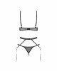 Комплект Obsessive Euridia 3-pcs set M/L Комплект Obsessive Euridia 3-pcs set M/L