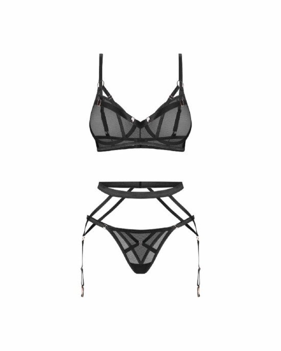 Комплект Obsessive Euridia 3-pcs set M/L Комплект Obsessive Euridia 3-pcs set M/L