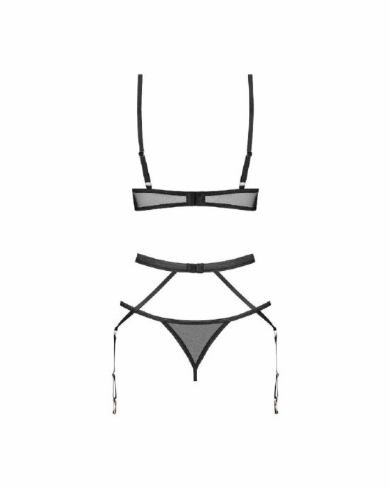 Комплект Obsessive Euridia 3-pcs set XL/2XL Комплект Obsessive Euridia 3-pcs set XL/2XL