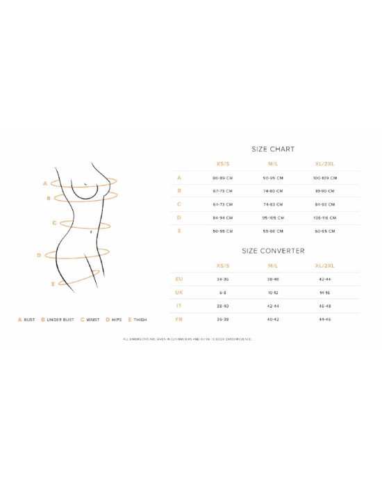 Сорочка Obsessive Euridia chemise & tanga XS/S Сорочка Obsessive Euridia chemise & tanga XS/S