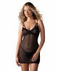 Сорочка Obsessive Euridia chemise & tanga M/L Сорочка Obsessive Euridia chemise & tanga M/L