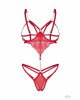 Боді Obsessive Matildea crotchless teddy L/XL Боді Obsessive Matildea crotchless teddy L/XL