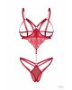 Боді Obsessive Matildea crotchless teddy L/XL Боді Obsessive Matildea crotchless teddy L/XL