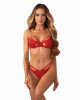 Комплект Obsessive Matildea 2-pcs crotchless set S/M Комплект Obsessive Matildea 2-pcs crotchless set S/M
