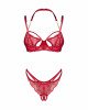 Комплект Obsessive Matildea 2-pcs crotchless set L/XL Комплект Obsessive Matildea 2-pcs crotchless set L/XL