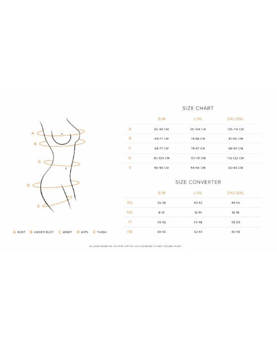 Панчохи Obsessive Matildea stockings L/XL