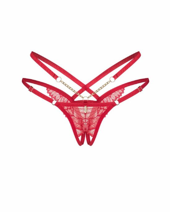 Трусики Obsessive Matildea crotchless thong S/M