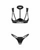 Комплект Obsessive Roccele 2-pcs crotchless set S/M Комплект Obsessive Roccele 2-pcs crotchless set S/M