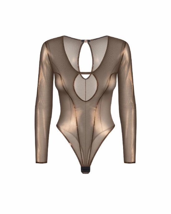 Боді Obsessive Soranna long-sleeved teddy 2XL/3XL Боді Obsessive Soranna long-sleeved teddy 2XL/3XL