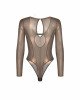 Боді Obsessive Soranna long-sleeved teddy 2XL/3XL Боді Obsessive Soranna long-sleeved teddy 2XL/3XL
