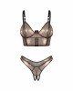 Комплект Obsessive Soranna top & crotchless thong S/M Комплект Obsessive Soranna top & crotchless thong S/M
